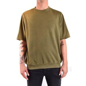 Paolo Pecora Relaxed Fit Short Sleeve Tee Men green Shirts
